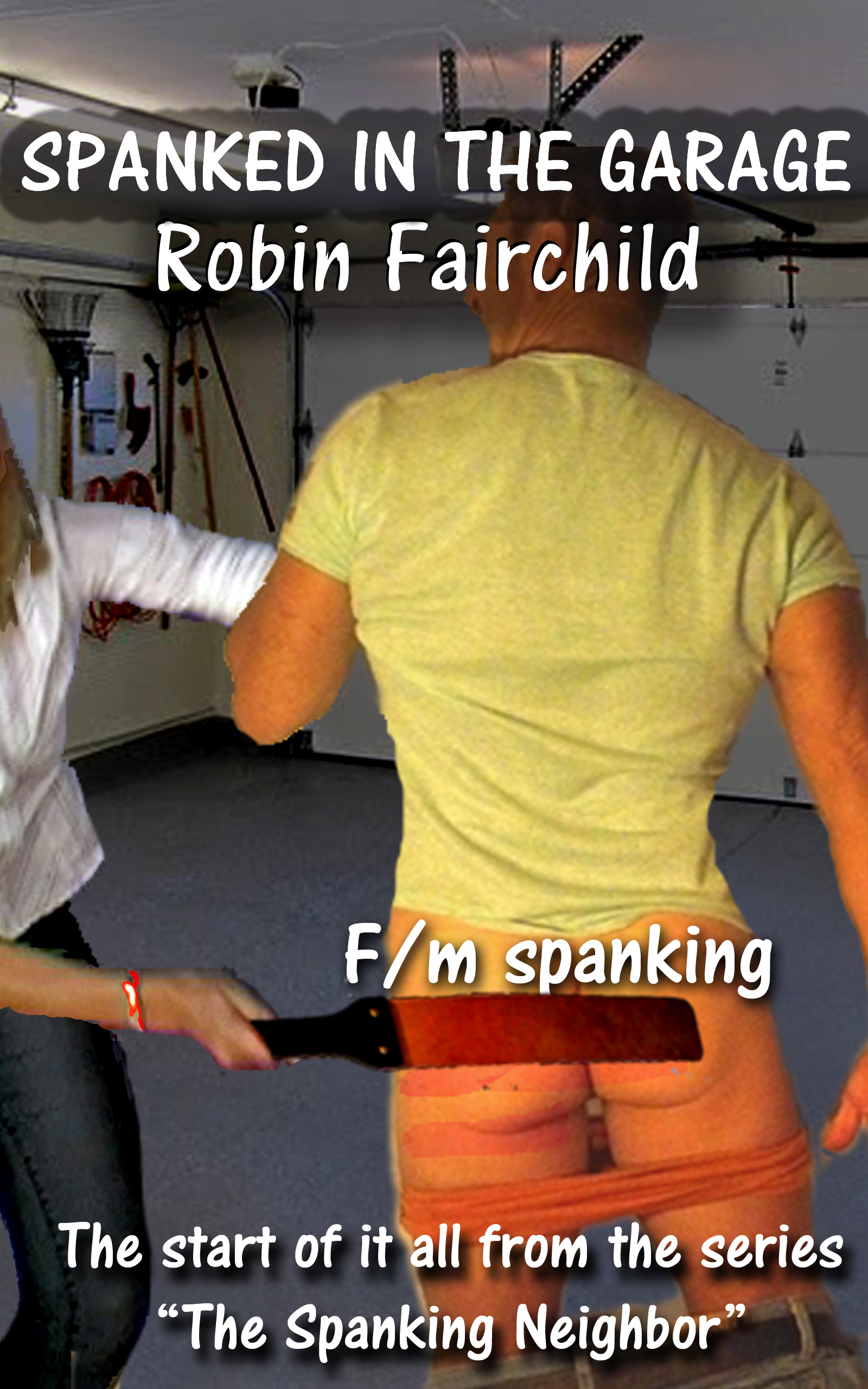 spanked in the garage